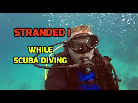 Bad Scuba Experience, Belize. Dive Master leaves me Stranded and lost.  Ep121