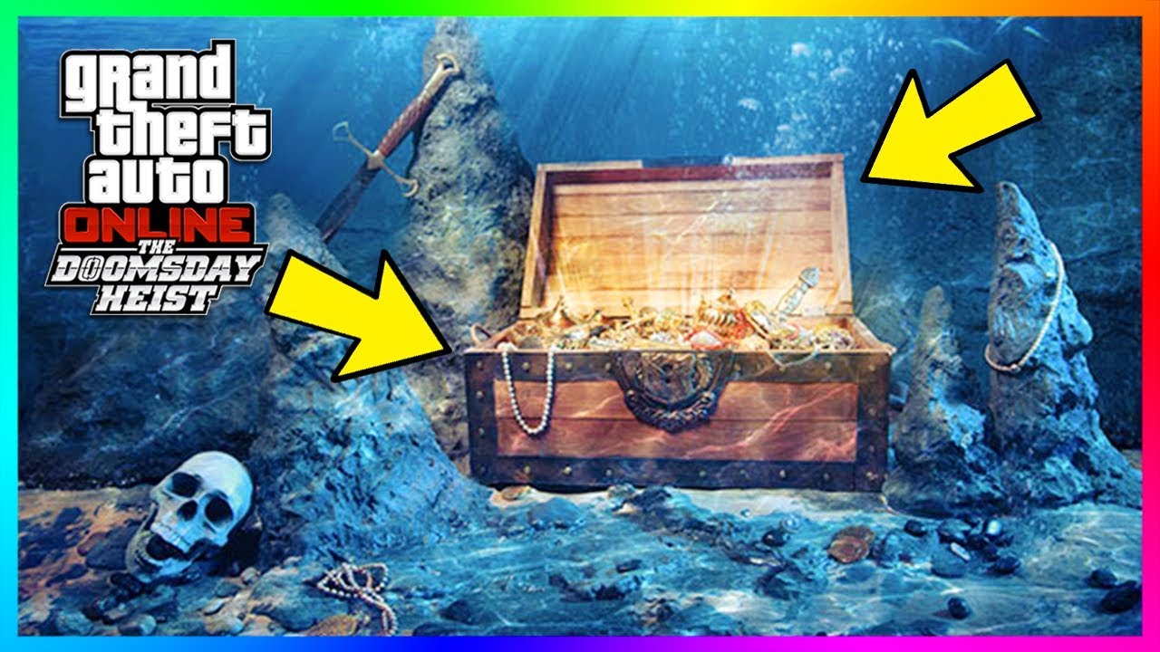 GTA Online Underwater Treasure - How Make Over $200000 An Hour After The Doomsday Heist DLC! (GTA 5)