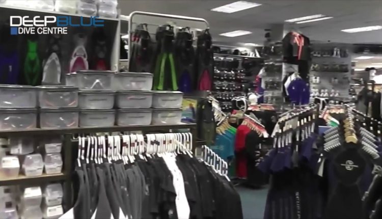 Diving Store Tour, Deep Blue Dive