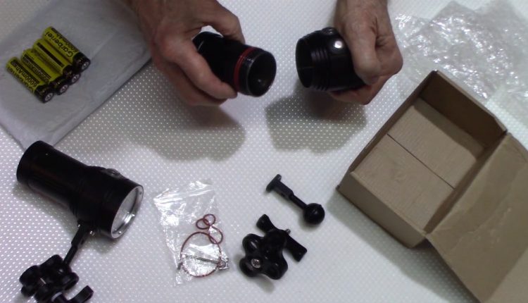 Han Shi Underwater Video light 12000 LM