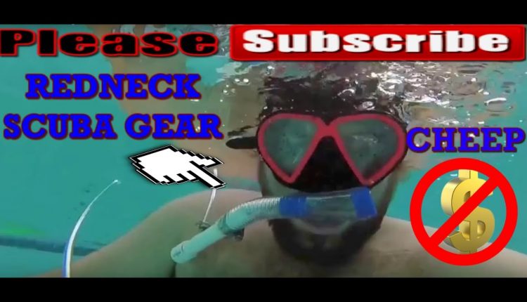 Diy scuba gear for cheep