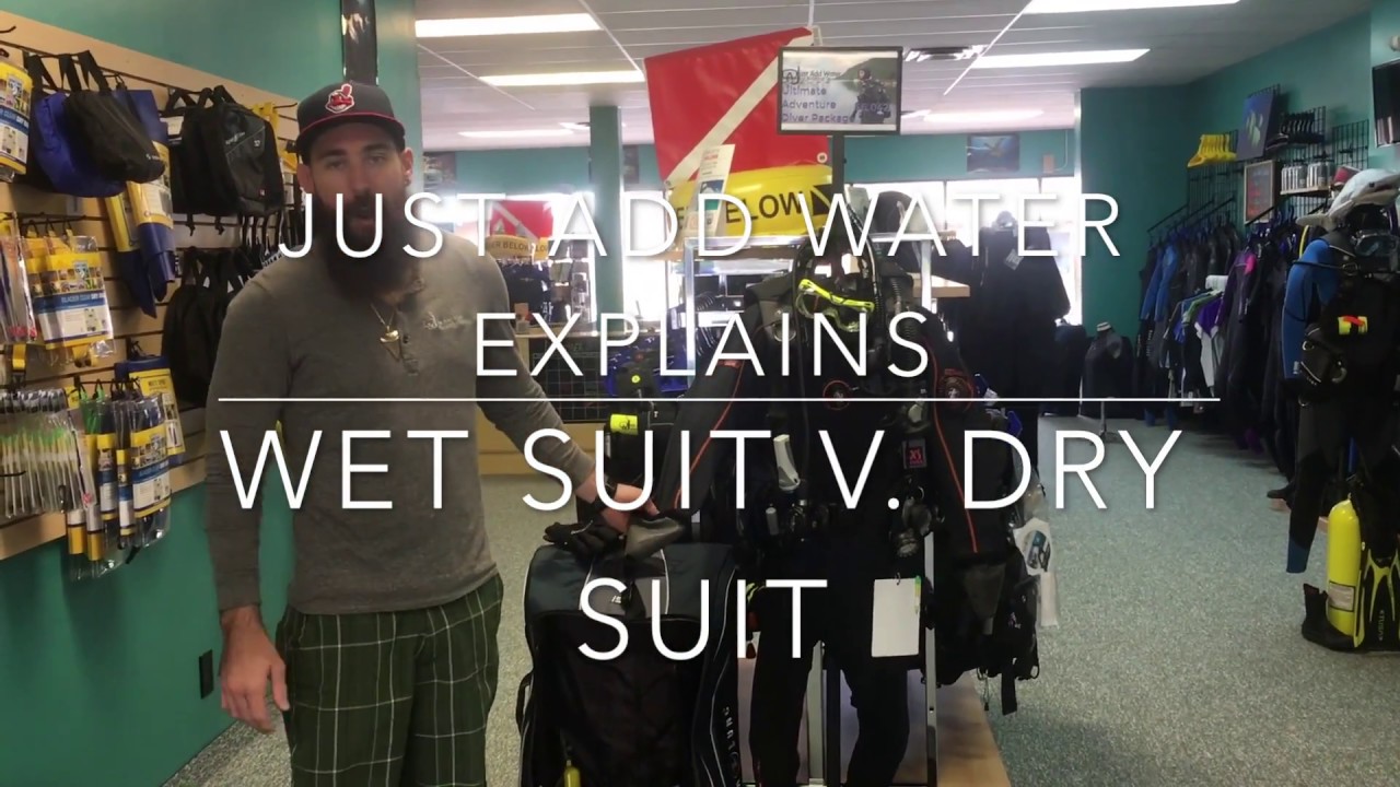 Wet suit vs dry suit