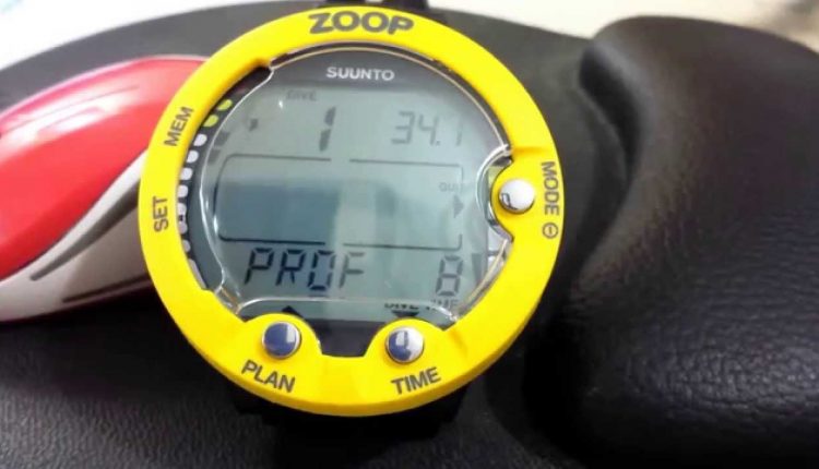 Suunto Zoop Dive Computer - Scuba Diving Profile