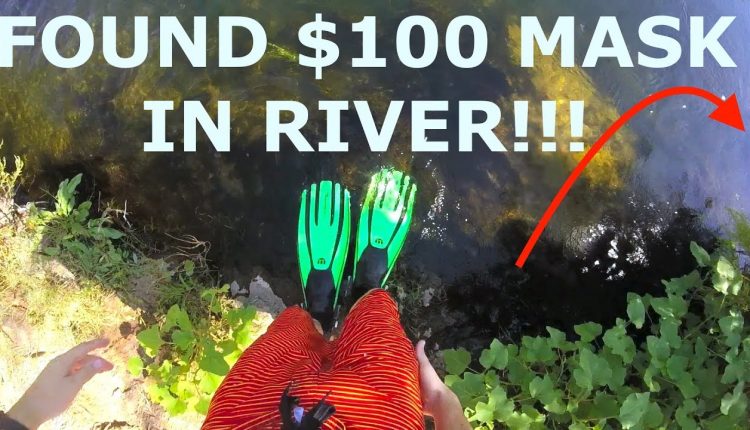 Found Ray Bans, Tusa Mask and Snorkel, Flask, Cash, Sunglasses in River!!! (River Treasure)