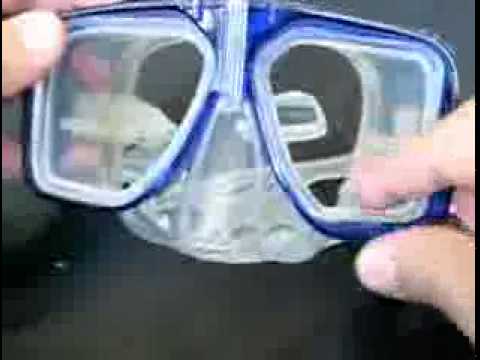 Pre-made Lense Insertion to Prescription Snorkel Mask.mpeg