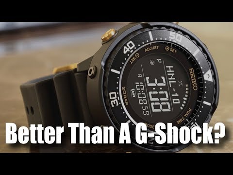Better Than A G-Shock?! (My Thoughts On The New Seiko Digital Tunas!)