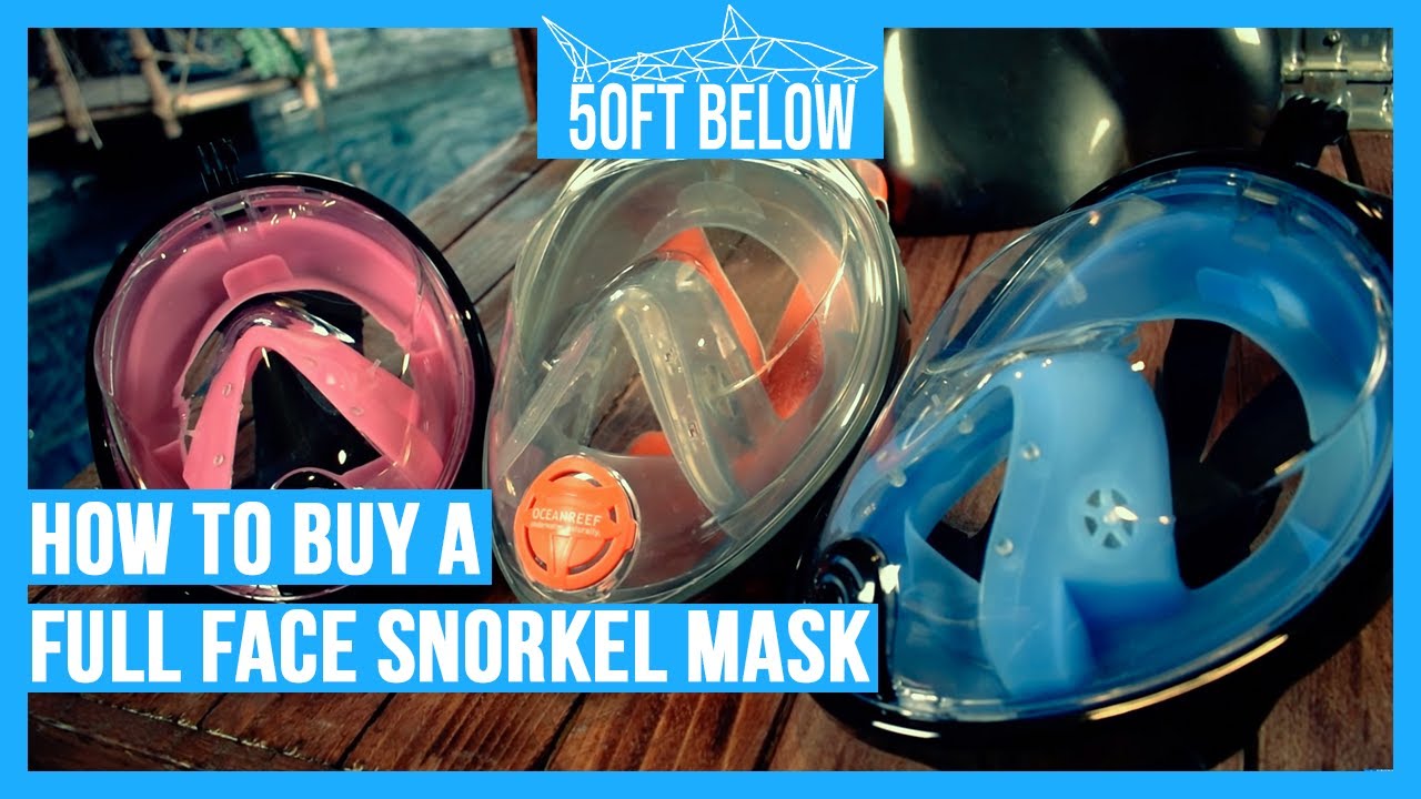 How to buy a Full Face Snorkel Mask | Buyers Guide by 50ft Below!