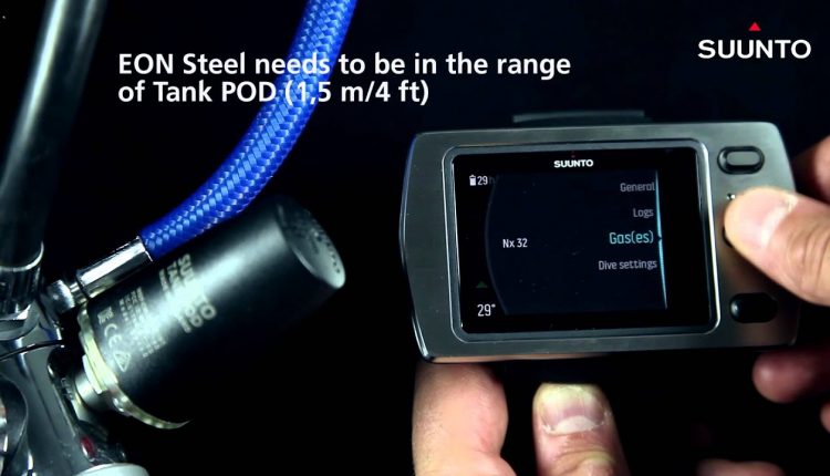 Suunto EON Steel How to pair with Suunto Tank POD