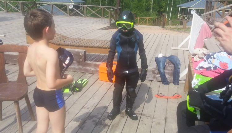 28.07.17. Classes with children in the pool. Scuba diving.(32)