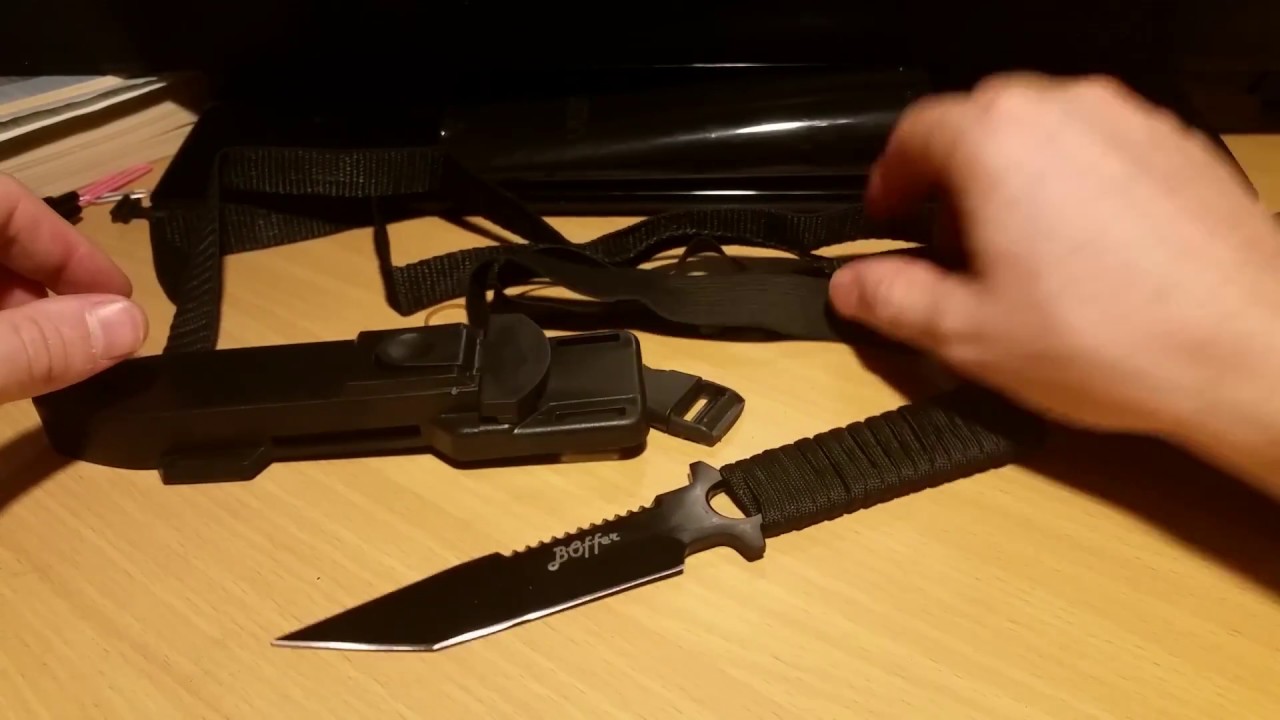Dive knife under $20- Boffer Scuba dive knife unboxing review