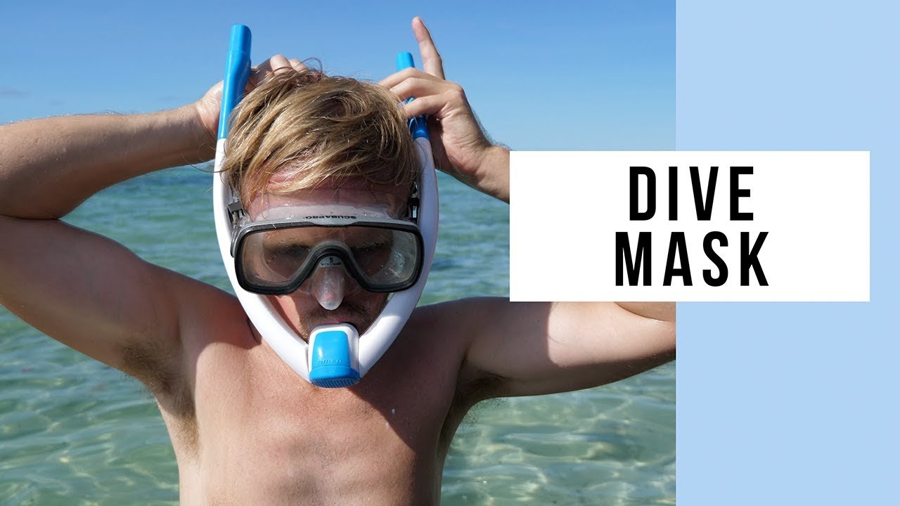 Ameo Powerbreather Wave Edition With A Dive Mask At Navutu Stars Yasawa Islands Resort Fiji