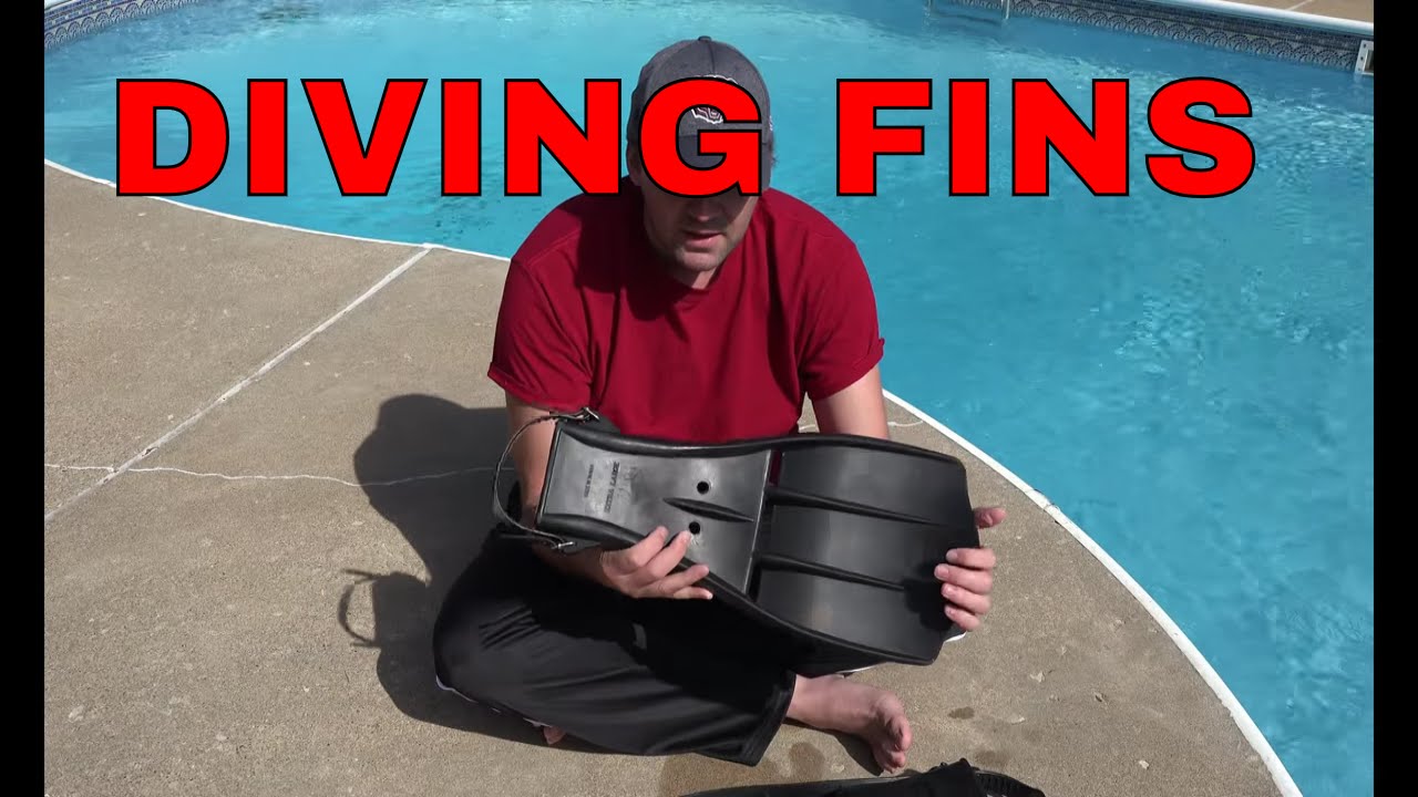 SCUBA Fins Review. The Military Style Deep Sea Diving Fins.