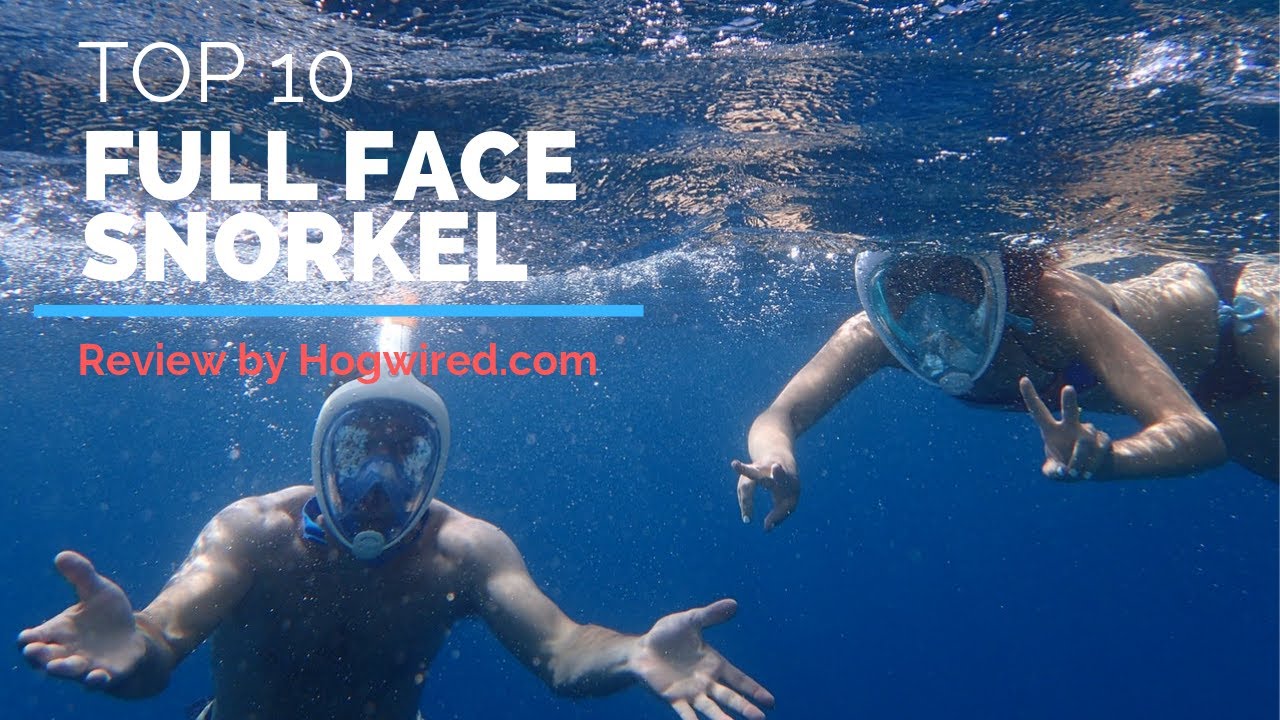 10 Best Full Face Snorkel Mask 2019 | Sea View 180 Full Face Mask - Unbiased Review