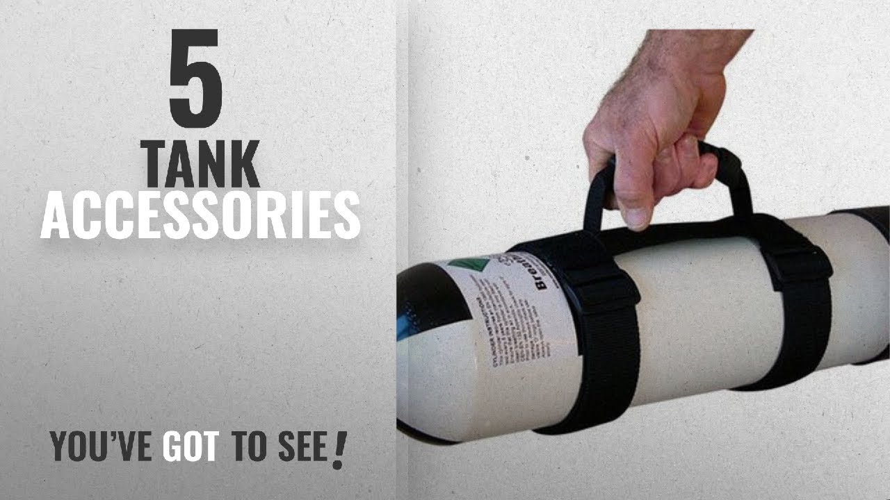 Top 10 Tank Accessories [2018]: Dive Tank Air Cylinder Carrying Strap Handle Scuba - Fits all sizes