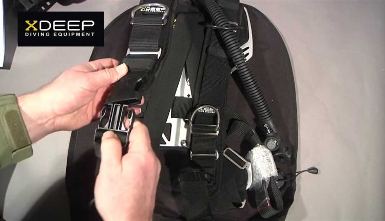 XDeep Ghost scuba diving wing unboxing & first impression