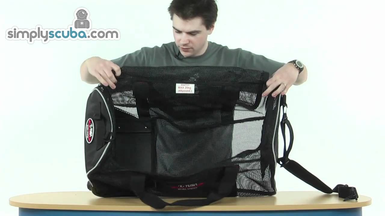 mesh roller bag