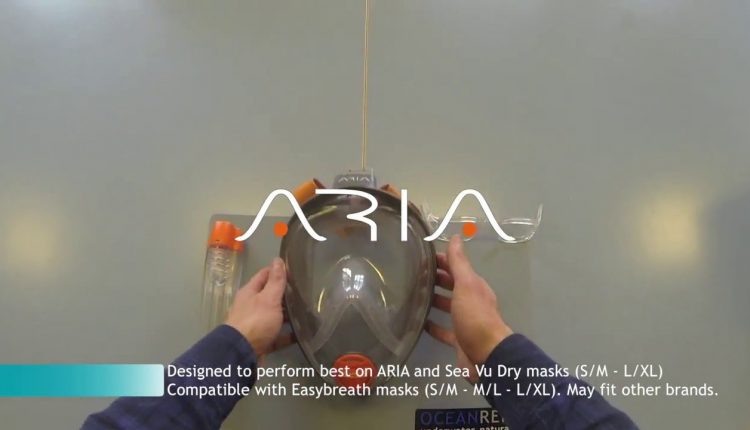 How to: set up Optical Lens Support on ARIA, IDMs, Sea Vu Dry, Easybreath compatible by OCEAN REEF