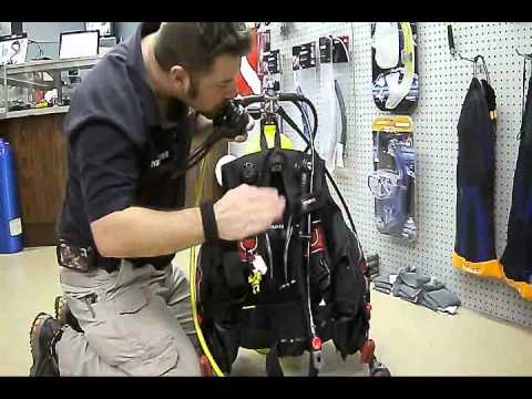 Complete Scuba Equipment Assembly