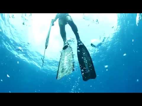 Cressi's spearfishing fins: Gara Modular Carbon Camo
