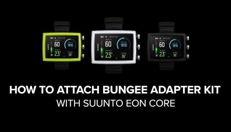 Suunto EON Core - How to attach Bungee Adapter Kit