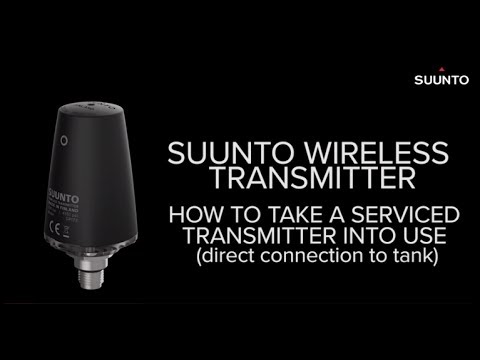 Suunto Wireless Transmitter - How to take a serviced Wireless Transmitter into use