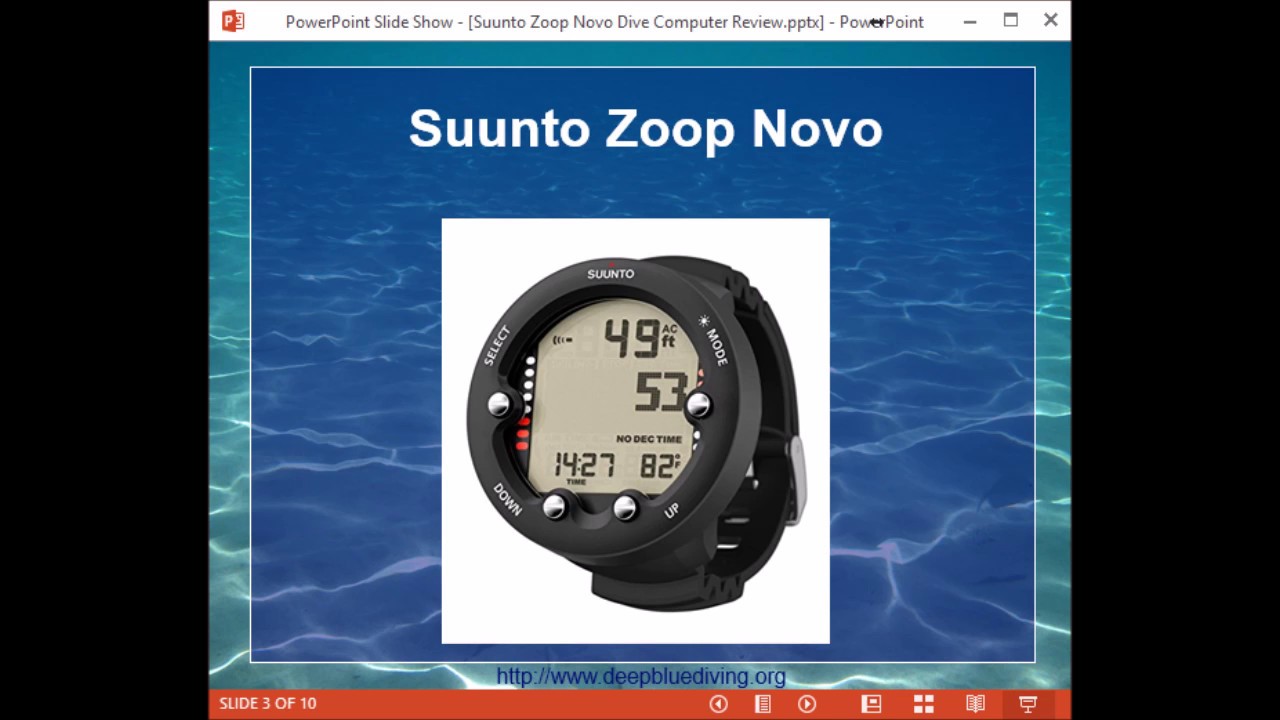 Suunto Zoop Novo Dive Computer Review
