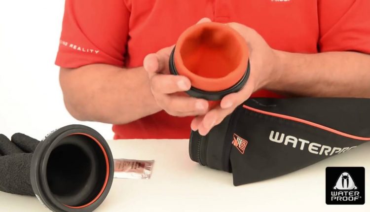 Waterproof Ultima Dry Glove System -  Mounting Ultima into a Waterprooof drysuit