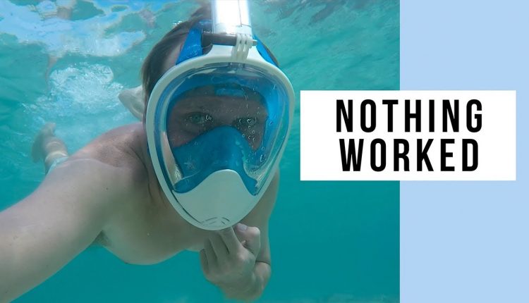 Testing The Seaview 180 Full Face Snorkel Mask At Navutu Stars Yasawa Island Fiji