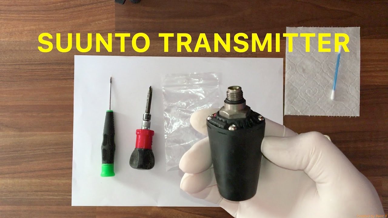 Suunto Wireless Air Tank Transmitter Battery Replacement