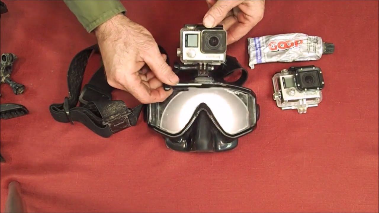 How To Mount A GoPro To A Diving Mask