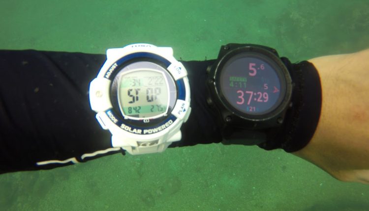 Shearwater Teric wrist dive computer U/W 1