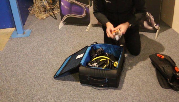 How to pack your cabin dive bag