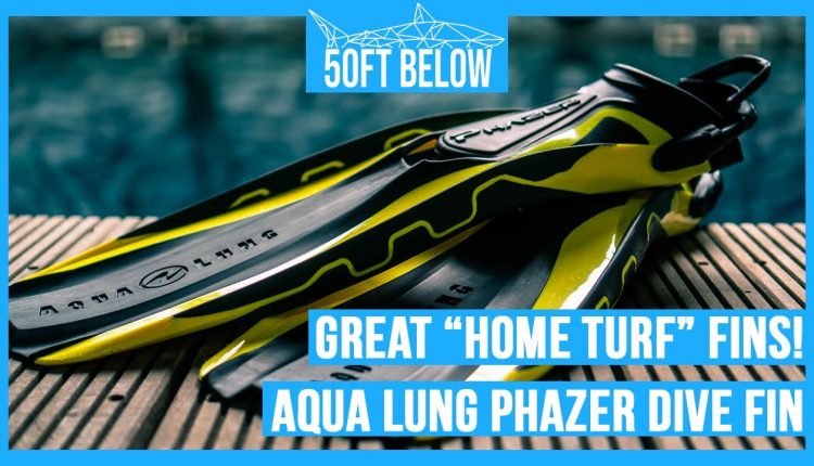 Aqua Lung Phazer Fins Review | Great "Home Turf" Fins! | Scuba Gear Review