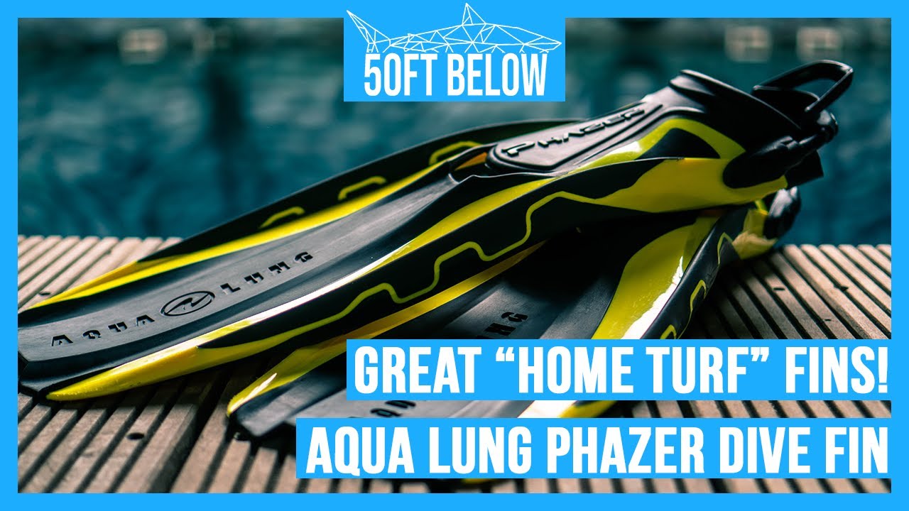 Aqua Lung Phazer Fins Review | Great "Home Turf" Fins! | Scuba Gear Review