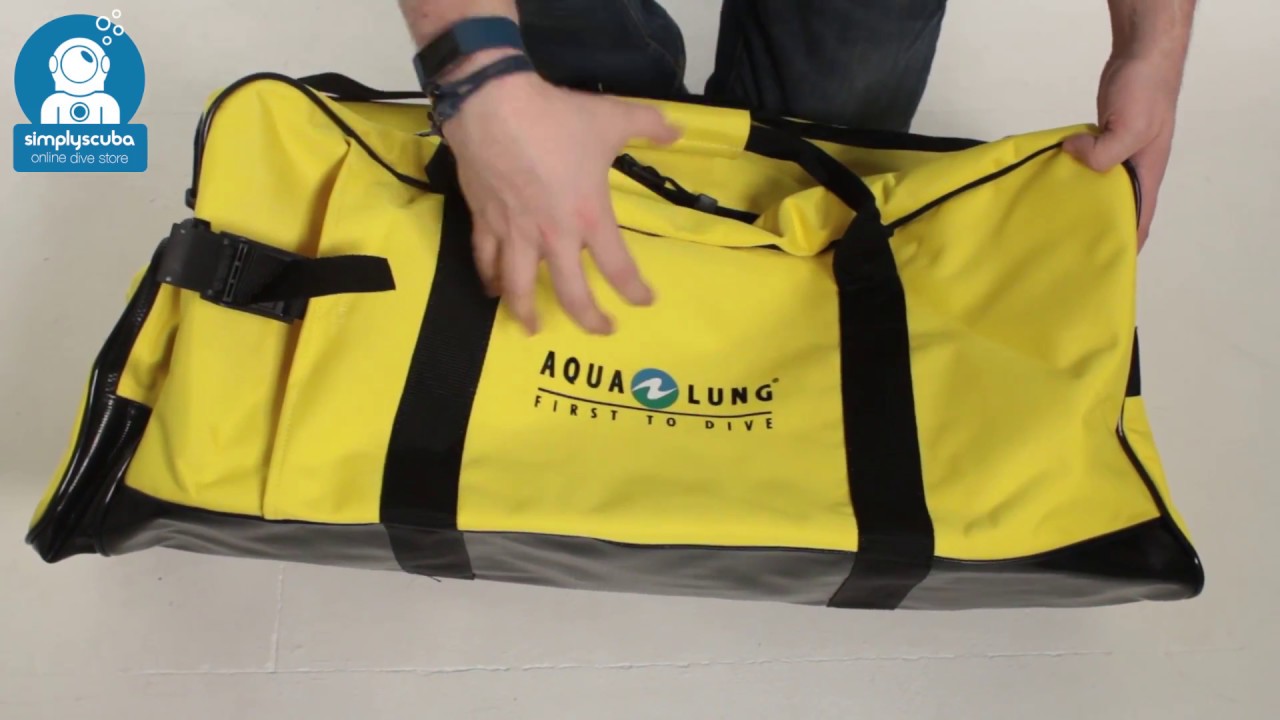 Aqua Lung Classic Yellow Duffel Bag - www.simplyscuba.com