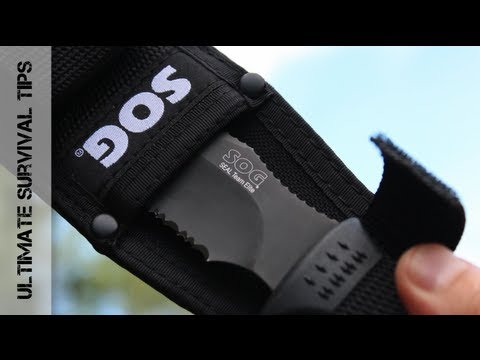 NEW - SOG Seal Team Elite Knife Review -  Best Survival and Military Knife?