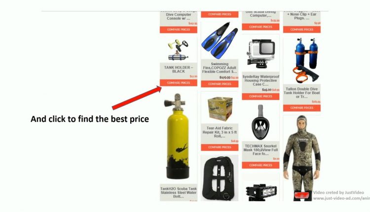 Divers Equipment Storehouse close to Salinas