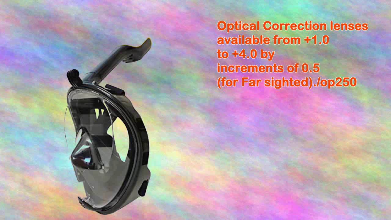 Optical Corrective Scuba Dive Snorkeling Mask Prescription Lenses