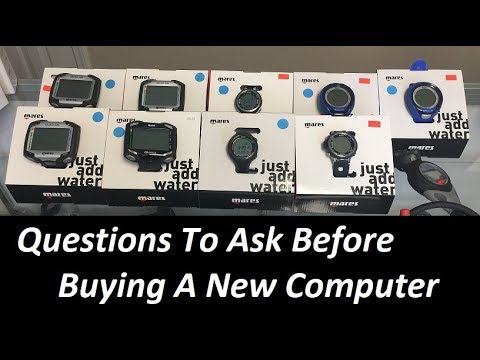 5 Questions To Help You Choose A Dive Computer