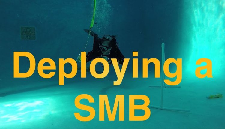 Deploying a Surface Marker Buoy (SMB)