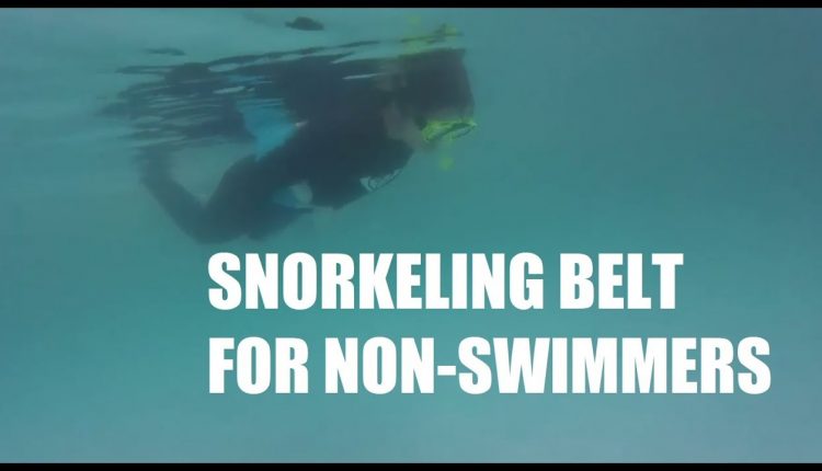 Snorkeling for Non-Swimmers with Speedo Water Belt