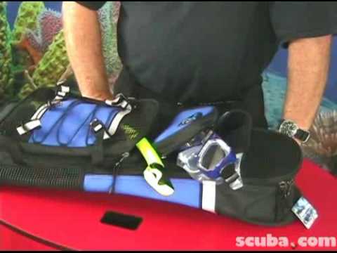 Scuba Mask, Fin & Snorkeling Backpack Bag Video Review