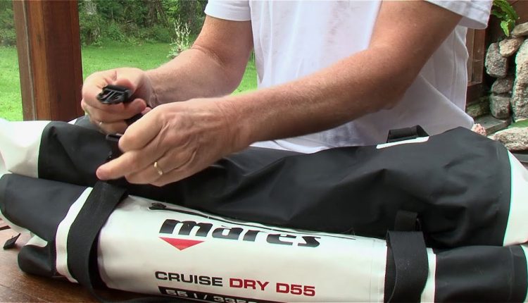Scuba Diving Equipment Review: Mares Cruise Dry D55 Bag