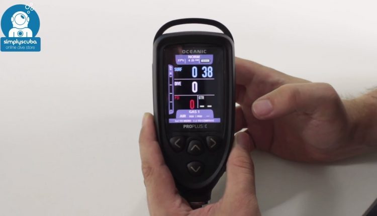 OCEANIC PRO PLUS X DIVE COMPUTER - www.simplyscuba.com