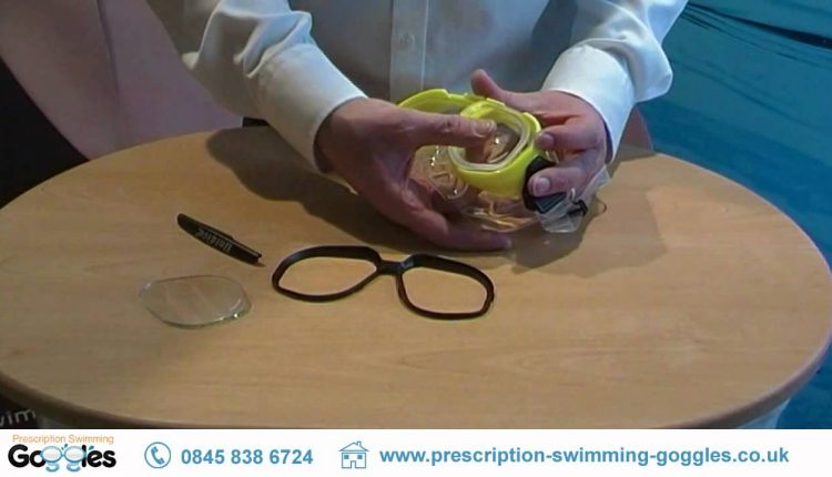 Diving Mask Lens Replacement Demonstration