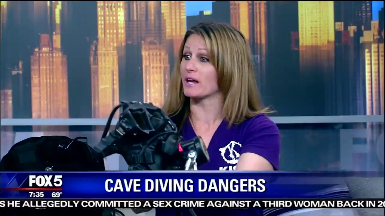 Scuba Instructor explains use of Full Face Masks in Thailand Cave Rescue on Fox 5 Good Day New York