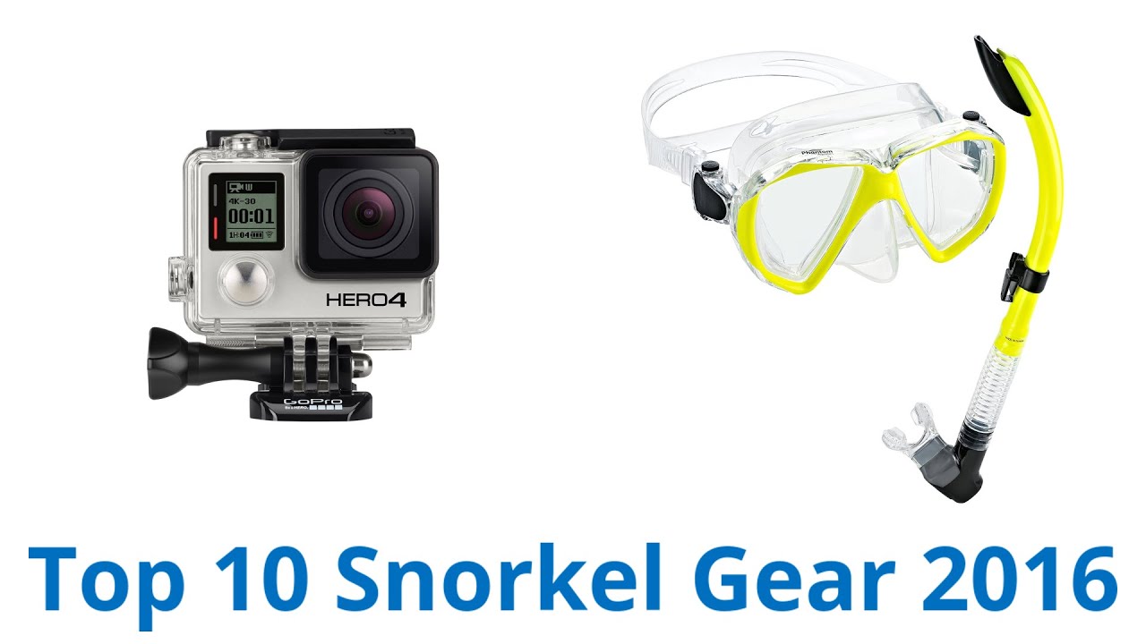 10 Best Snorkel Gear 2016